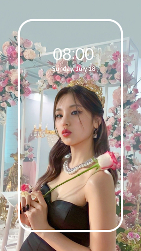 Android application YEJI (ITZY) HD Wallpaper screenshort