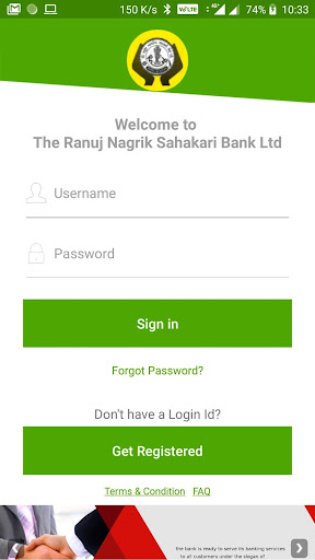 Ranuj Bank Screen 2