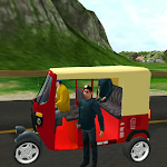 Cover Image of Download City TukTuk Auto Rickshaw Game  APK