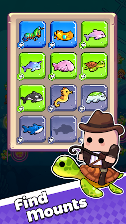 Game screenshot Pocket Diver: Fishing Game apk download