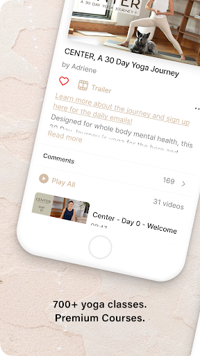 Screenshot of Find What Feels Good Yoga