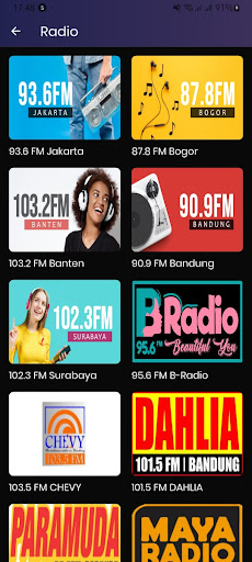 Radio Jabar Screen 2