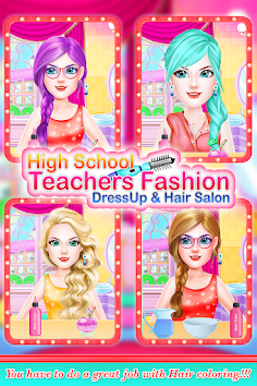 School Teachers Hairs Fashion - Screenshot 3