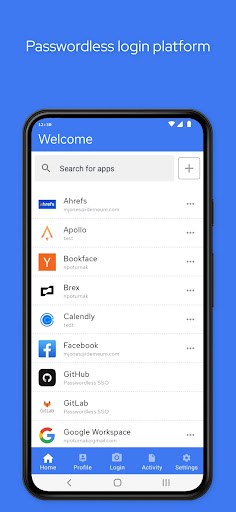 Android application idemeum screenshort