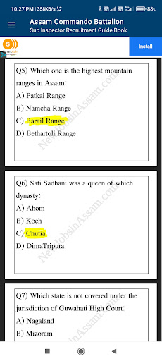 AS Commando Battalion SI Guide Screen 3