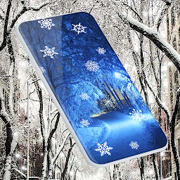 Icon image White Snow 3D Live Wallpaper