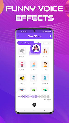 Girl Voice Changer and Effects Screen 2