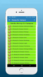 Resep Es Campur 1.3 APK + Mod (Unlimited money) untuk android