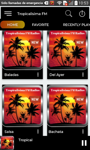 Aperçu de l'application