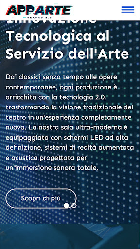 Android application Teatro AppArte screenshort