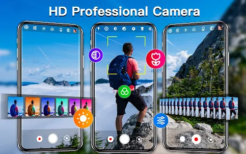高清相機 - 適用於 Android 的高清相機專業版