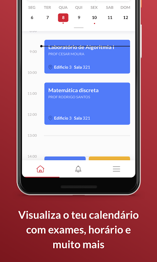 Android application App UMinho screenshort