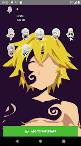 Captura 2 7ds Deadly Sins Stickers for W android