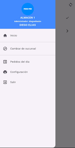 FoodPos: Pedidos Screen 3