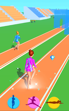 #1. Gymnastic Run (Android) By: Going Gold Games