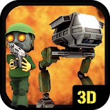 Mini Wars tiny soldier shooter icon
