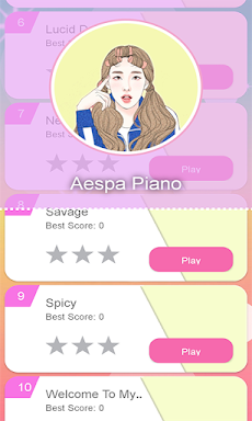 Aespa Piano Tiles Gamesのおすすめ画像1