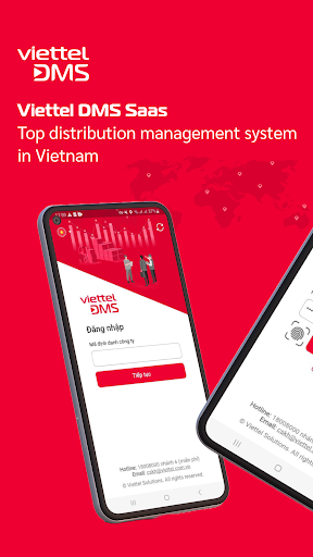Android application Viettel DMS SaaS screenshort