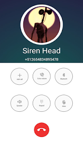 Siren fake call video head