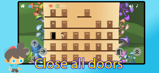 Hold the doors : puzzle game