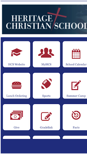 Android application Heritage Christian School screenshort