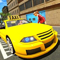 Сумасшедшее такси игра : симулятор такси игры