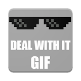 Deal With It - GIF icon