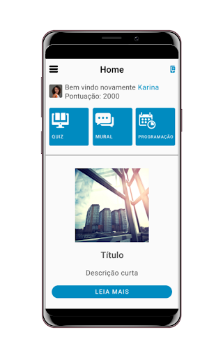 Android application Trilha da Sustentabilidade screenshort