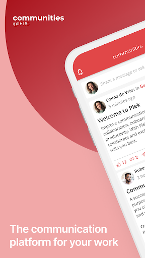 Android application IFRC Communities screenshort