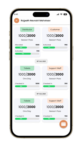 runr events Screen 3