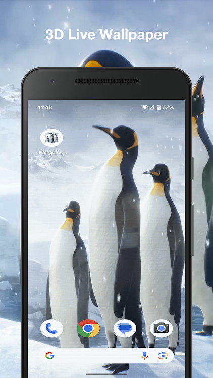 Penguins Live Wallpaper - 1.5 - (Android)