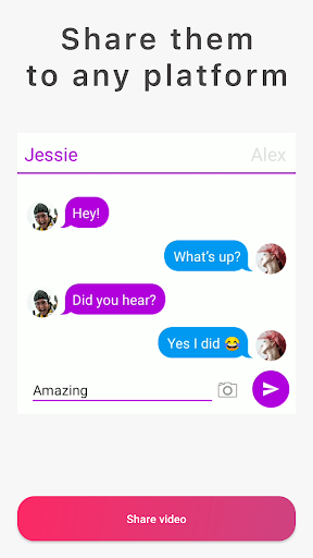 Screenshot of TextingStory Chat Story Maker