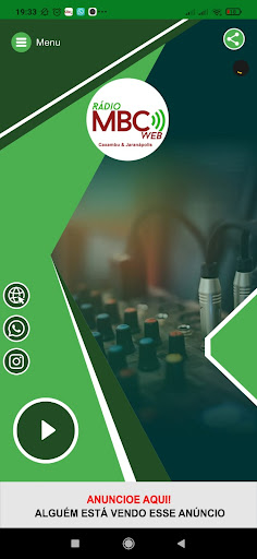 Android application RÁDIO MBC WEB screenshort