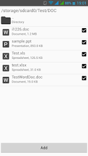Document to PDF converter Screenshot