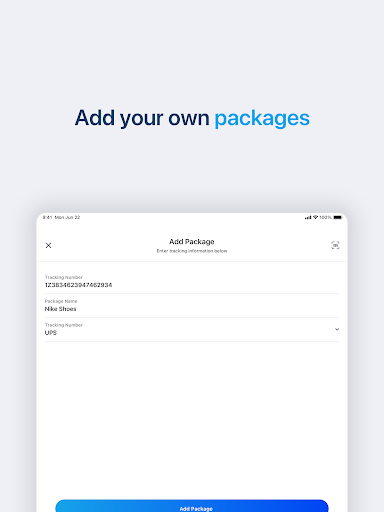 Shippity - Package Tracker