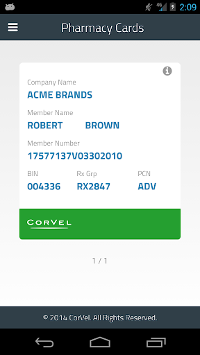 My Care - CorVel Corporation Screen 2