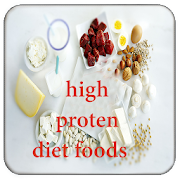 High protein diet food