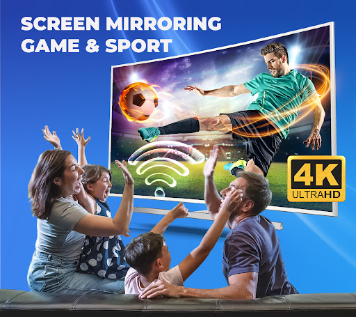 Android application Screen Mirroring & Cast To TV screenshort