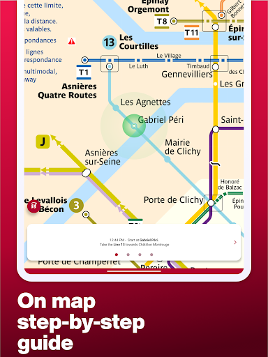 Screenshot of Paris Metro – Map and Routes