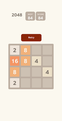 2048 Square Merge Screen 2