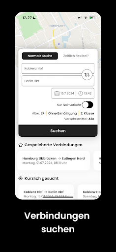 Android application Wahrscheinlich Ankommen screenshort