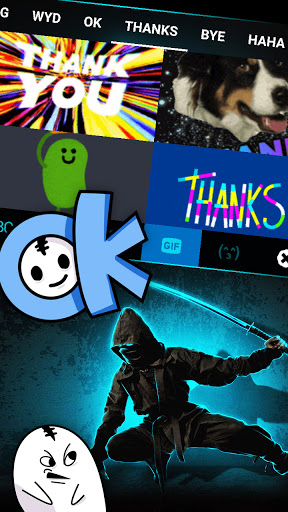 Neon Blade Ninja Keyboard Back Screen 3