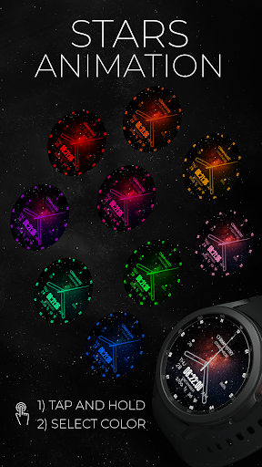 Cosmic Watch Face STARONE011 Screen 3