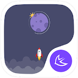 moon-APUS Launcher theme icon