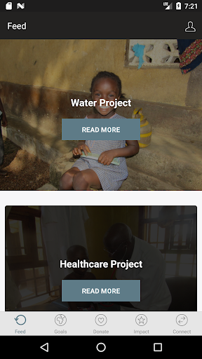 Android application Veritas Foundation screenshort