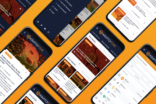 Android application Kriptofoni | Bitcoin News screenshort