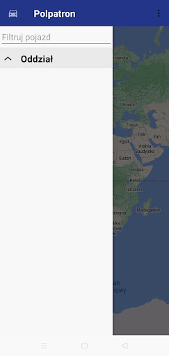 Android application Polpatron GPS screenshort