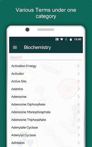 Screenshot of Biology Dictionary Offline