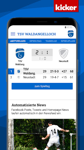 TSV Waldangelloch Screen 3