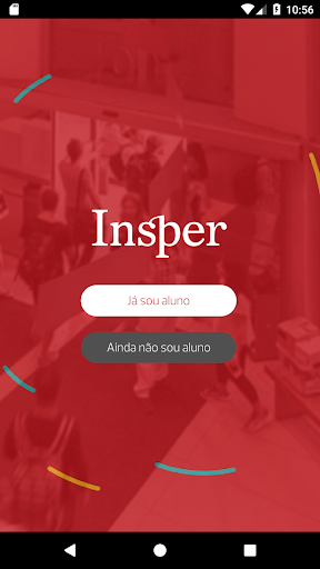 Android application Insper screenshort